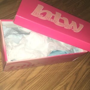 They are the shoes I was gonna wear to my pageant